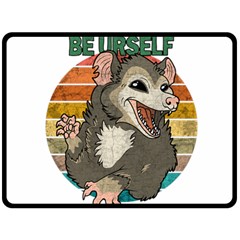 Possum - Be Urself Fleece Blanket (large) 