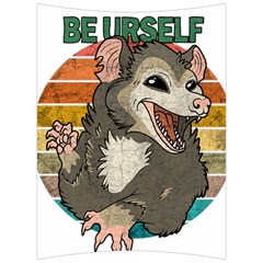 Possum - Be Urself Back Support Cushion by Valentinaart