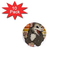 Possum  1  Mini Magnet (10 Pack)  by Valentinaart