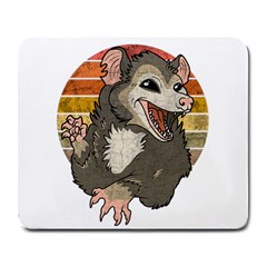 Possum  Large Mousepads by Valentinaart