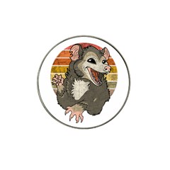 Possum  Hat Clip Ball Marker by Valentinaart