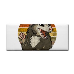 Possum  Hand Towel by Valentinaart