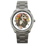 Possum  Sport Metal Watch Front