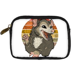 Possum  Digital Camera Leather Case by Valentinaart