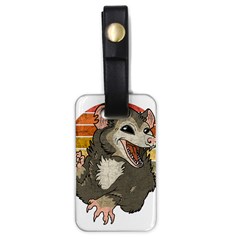 Possum  Luggage Tag (one Side) by Valentinaart