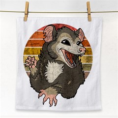 Possum  Face Towel by Valentinaart