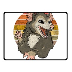 Possum  Fleece Blanket (small) by Valentinaart