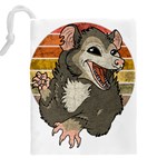 Possum  Drawstring Pouch (5XL) Back