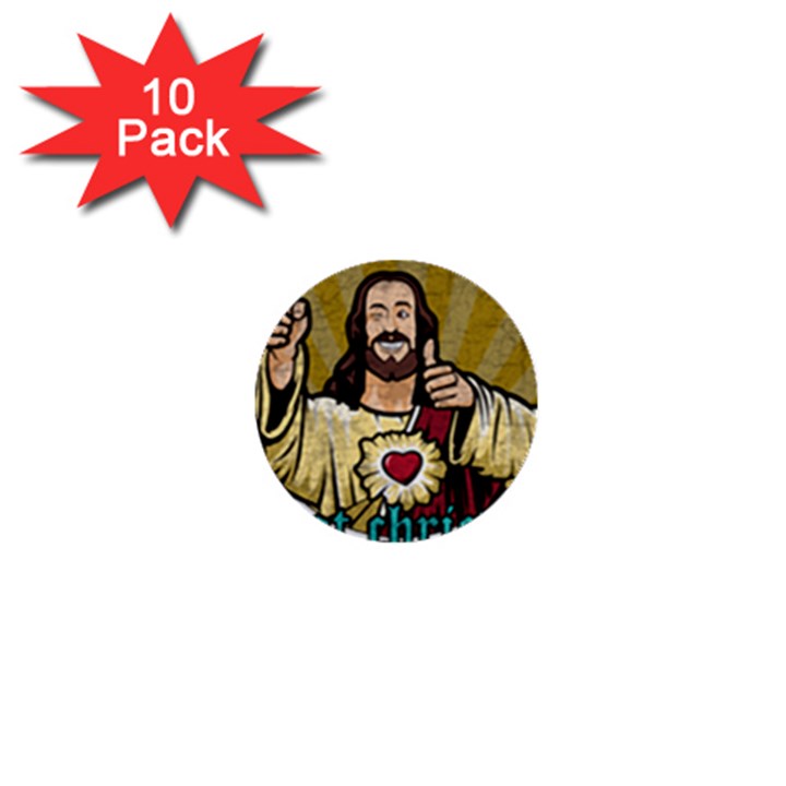 Buddy Christ 1  Mini Buttons (10 pack) 