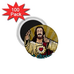 Buddy Christ 1 75  Magnets (100 Pack)  by Valentinaart