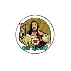 Buddy Christ Hat Clip Ball Marker (4 Pack) by Valentinaart