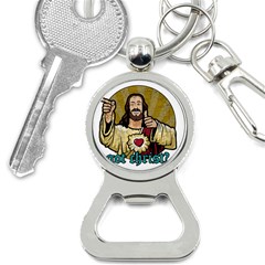 Buddy Christ Bottle Opener Key Chain by Valentinaart