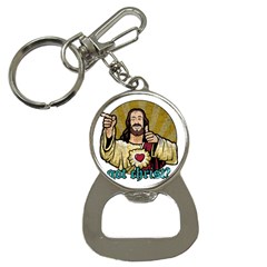 Buddy Christ Bottle Opener Key Chain by Valentinaart