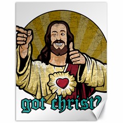 Buddy Christ Canvas 18  X 24  by Valentinaart