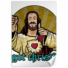 Buddy Christ Canvas 12  X 18  by Valentinaart