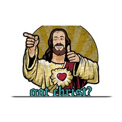 Buddy Christ Plate Mats by Valentinaart