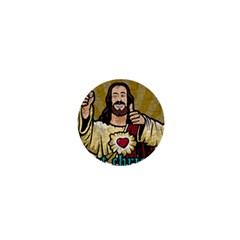 Buddy Christ 1  Mini Buttons by Valentinaart