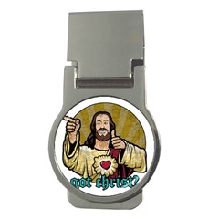 Buddy Christ Money Clips (round)  by Valentinaart