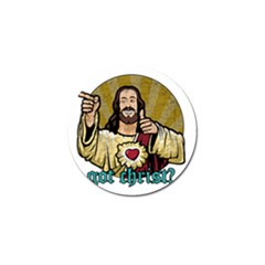 Buddy Christ Golf Ball Marker (4 Pack) by Valentinaart