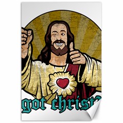 Buddy Christ Canvas 20  X 30  by Valentinaart