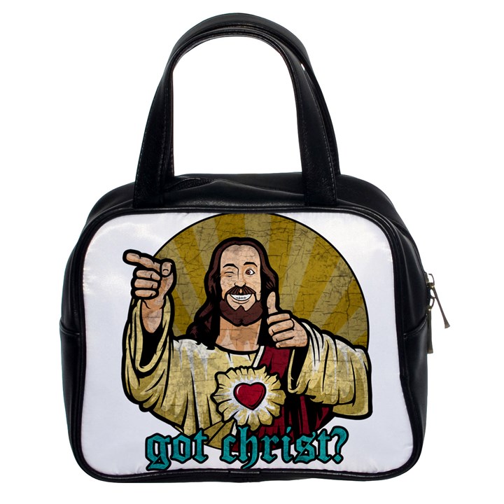 Buddy Christ Classic Handbag (Two Sides)