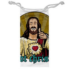 Buddy Christ Jewelry Bag by Valentinaart