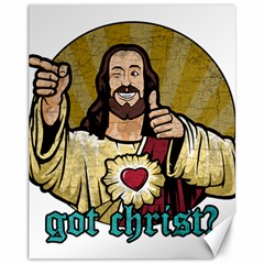 Buddy Christ Canvas 11  X 14  by Valentinaart