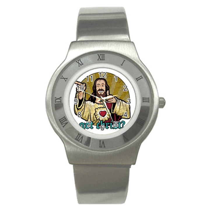 Buddy Christ Stainless Steel Watch