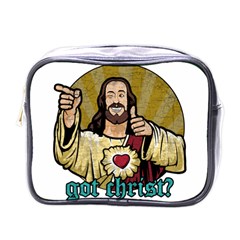 Buddy Christ Mini Toiletries Bag (one Side) by Valentinaart