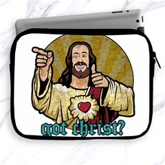 Buddy Christ Apple Ipad 2/3/4 Zipper Cases by Valentinaart