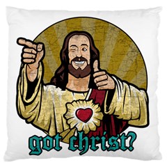 Buddy Christ Standard Flano Cushion Case (two Sides) by Valentinaart