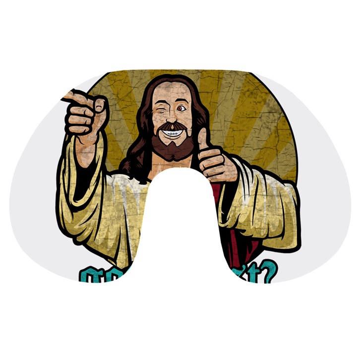 Buddy Christ Travel Neck Pillow