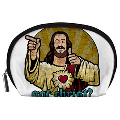 Buddy Christ Accessory Pouch (large) by Valentinaart