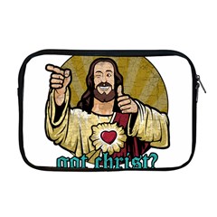 Buddy Christ Apple Macbook Pro 17  Zipper Case by Valentinaart