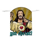 Buddy Christ Lightweight Drawstring Pouch (L) Back