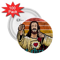 Got Christ? 2 25  Buttons (100 Pack)  by Valentinaart