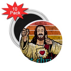 Got Christ? 2 25  Magnets (10 Pack)  by Valentinaart