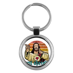 Got Christ? Key Chain (round) by Valentinaart