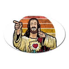 Got Christ? Oval Magnet by Valentinaart