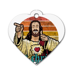 Got Christ? Dog Tag Heart (one Side) by Valentinaart