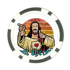 Got Christ? Poker Chip Card Guard by Valentinaart