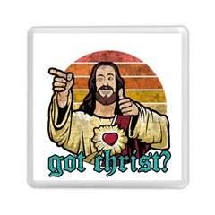 Got Christ? Memory Card Reader (square) by Valentinaart