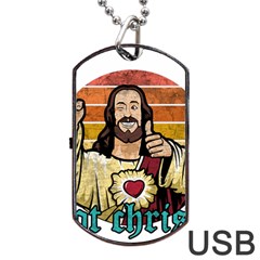 Got Christ? Dog Tag Usb Flash (one Side) by Valentinaart