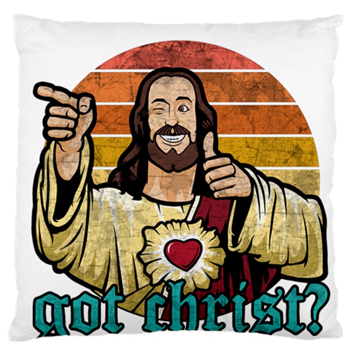 Got Christ? Large Cushion Case (One Side)