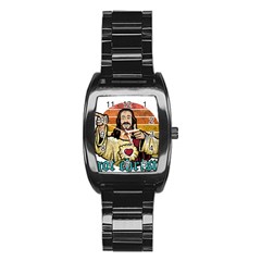 Got Christ? Stainless Steel Barrel Watch by Valentinaart