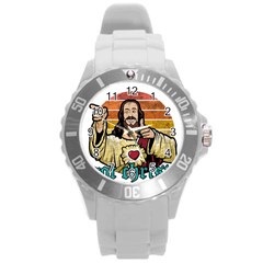 Got Christ? Round Plastic Sport Watch (l) by Valentinaart