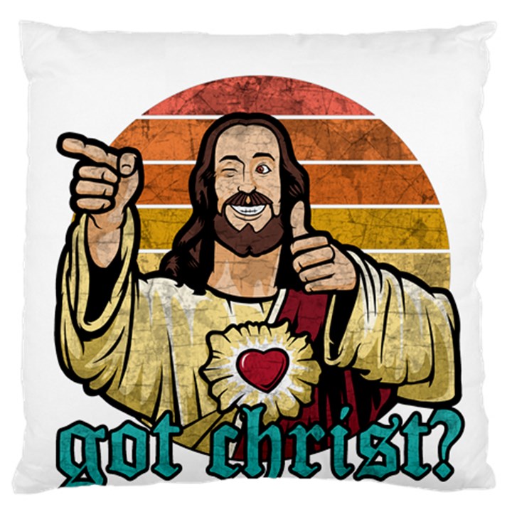 Got Christ? Standard Flano Cushion Case (One Side)