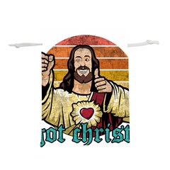 Got Christ? Lightweight Drawstring Pouch (l) by Valentinaart