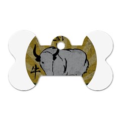 Chinese New Year ¨c Year Of The Ox Dog Tag Bone (two Sides) by Valentinaart