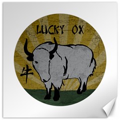 Chinese New Year ¨c Year Of The Ox Canvas 20  X 20  by Valentinaart